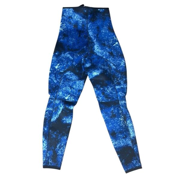 Seac men’s xl ghost 3.5MM pants open cell wet suit bottoms camouflage new - Picture 7 of 8
